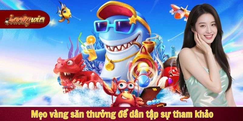 Mẹo vàng săn thưởng để dân tập sự tham khảo